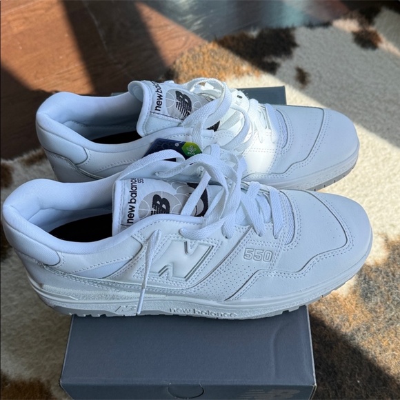 New Balance 550 brand new sneakers, USA size 10 , man stunning leather sneakers - Picture 3 of 8